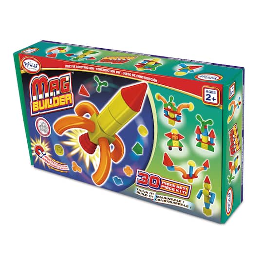 Popular Playthings® Mag Builder® 30-Piece Set